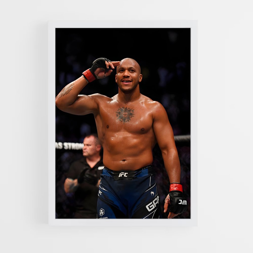 Poster Ciryl gane – affiche MMA (vue 3)